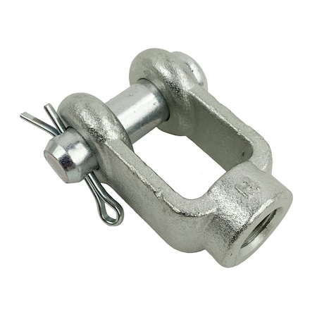 Haldex Clevis, Brake, Forged, 0.5 Pin 1/2-20Nf-2B Thd CF1